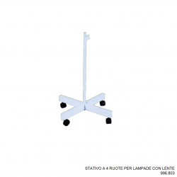 STAND WITH 4 SWIVEL WHEELS