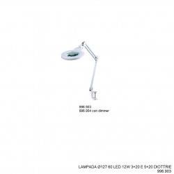 LAMPADA d127 60 LED 12W 320...